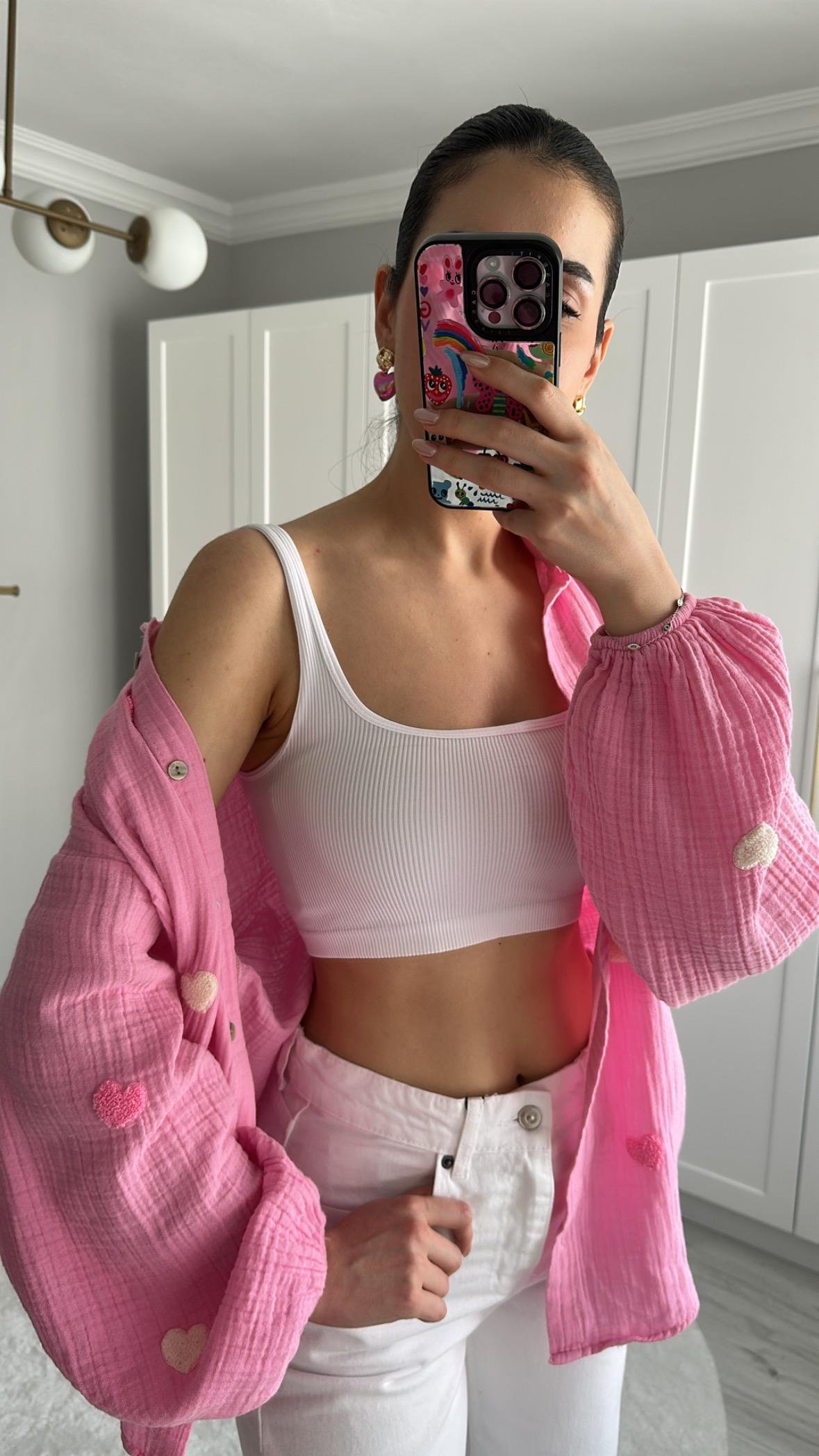 BEYAZ FİTİLLİ CROP