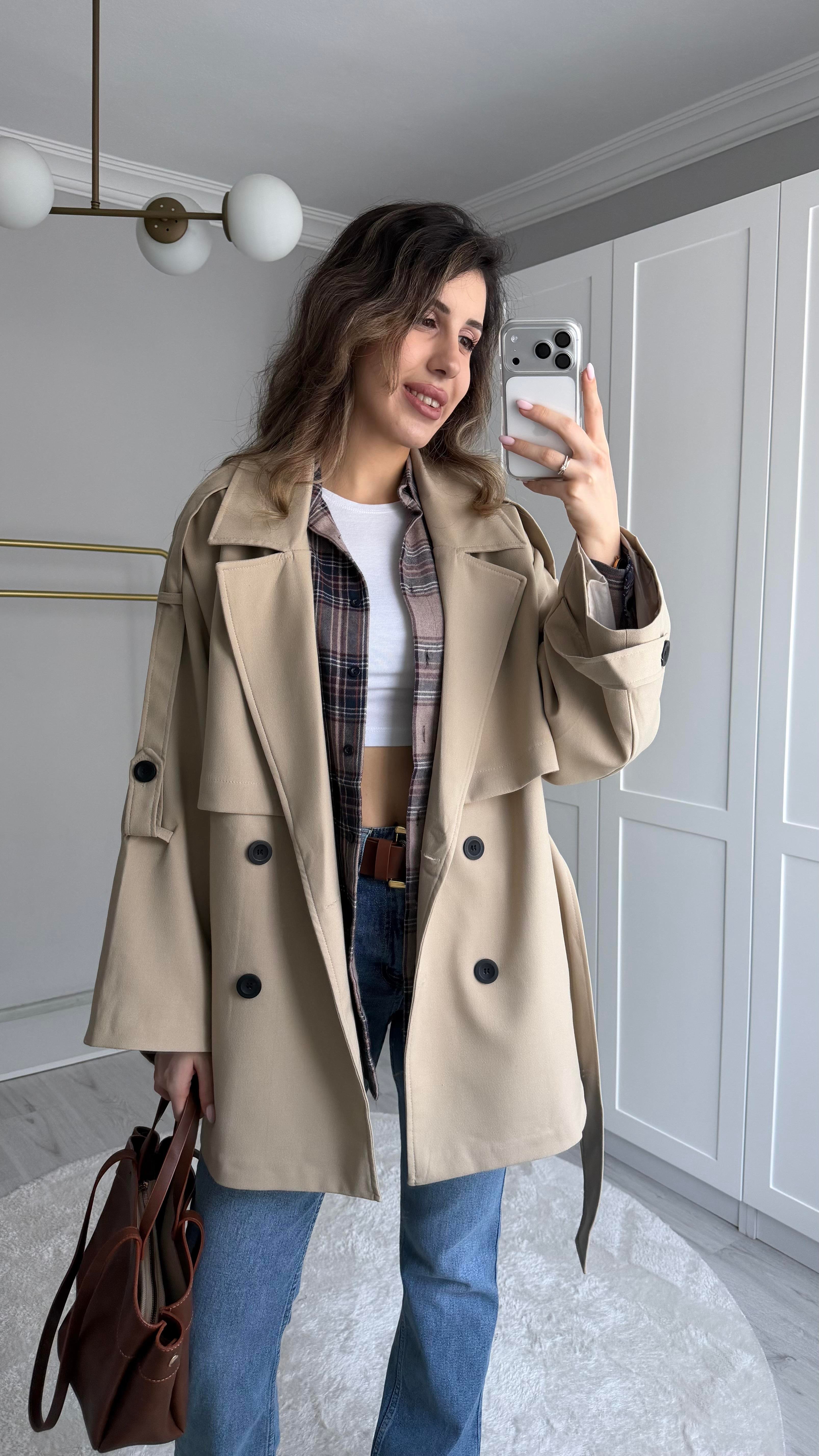 CAMEL PREMİUM TRENÇKOT