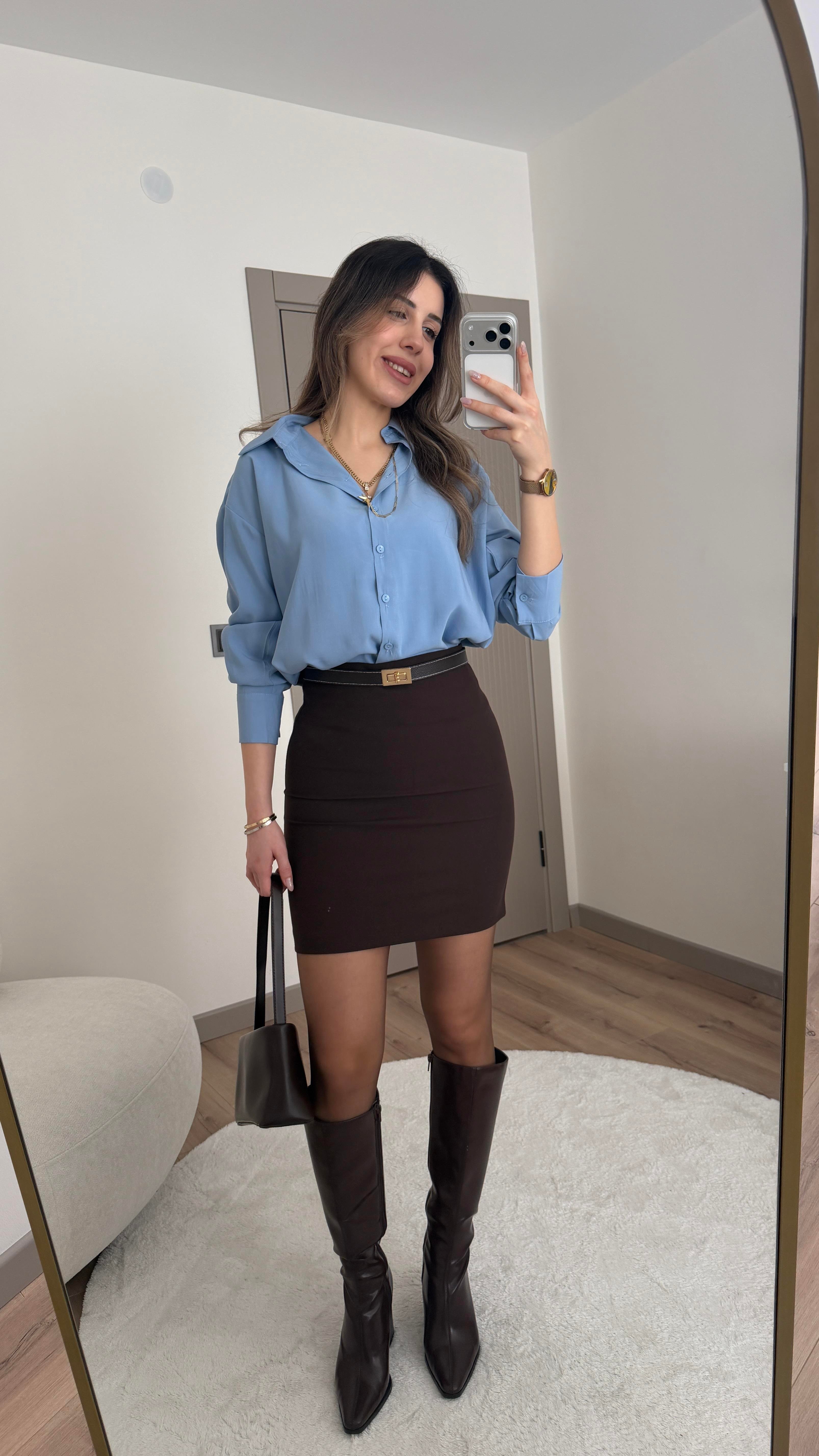 KAHVE MİNİ ETEK