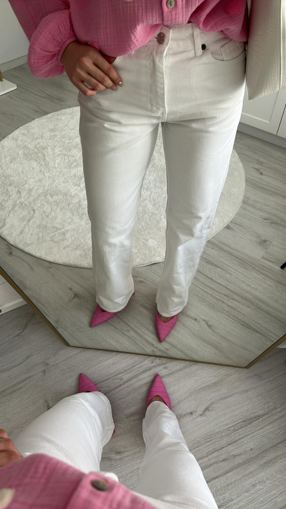 KAYA BEYAZ STRAİGHT GENİŞ PAÇA JEAN