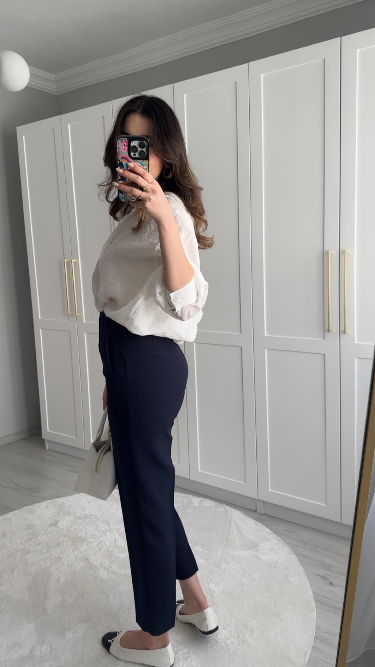 LACİVERT HAVUÇ PANTOLON