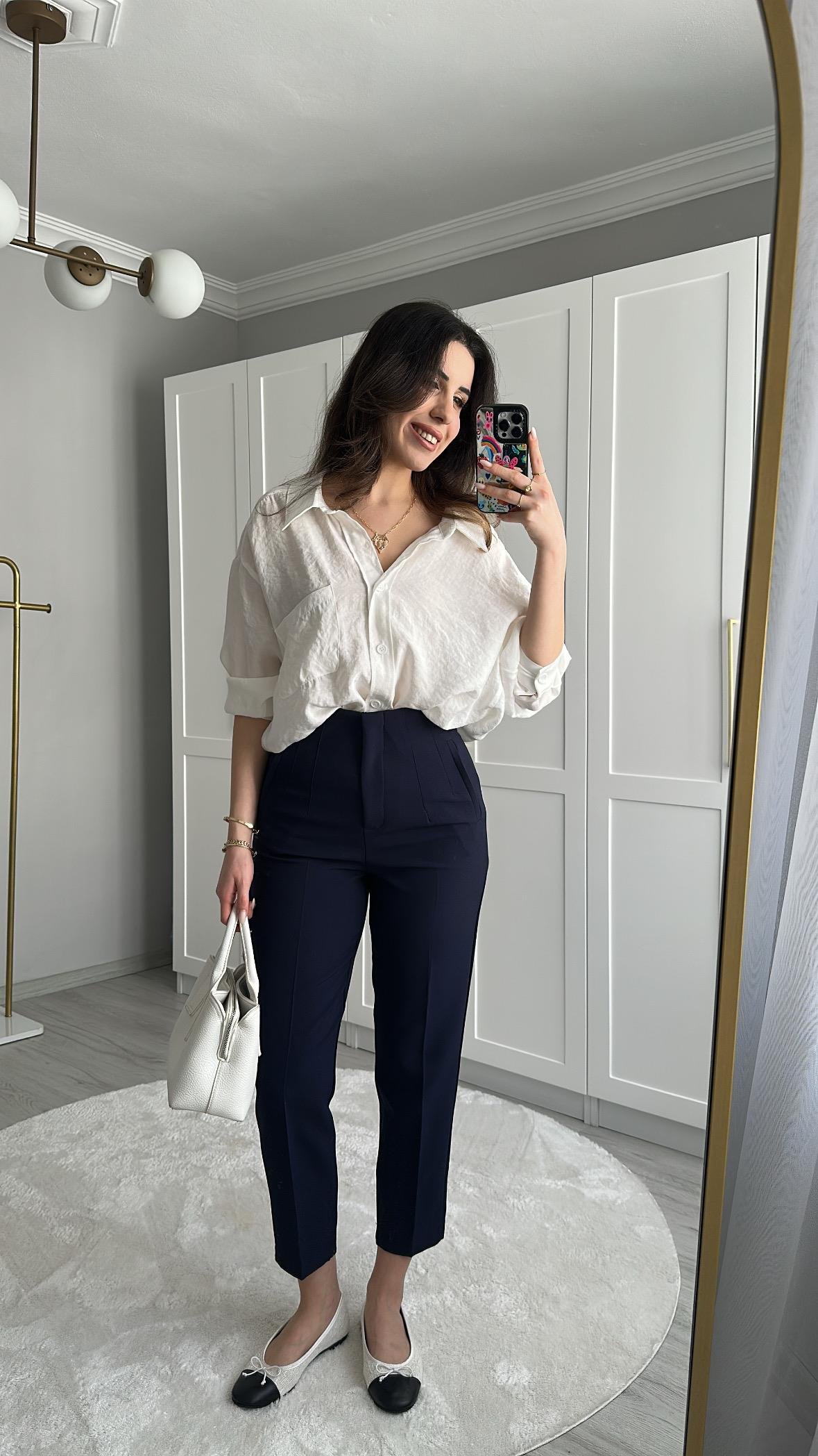 LACİVERT HAVUÇ PANTOLON