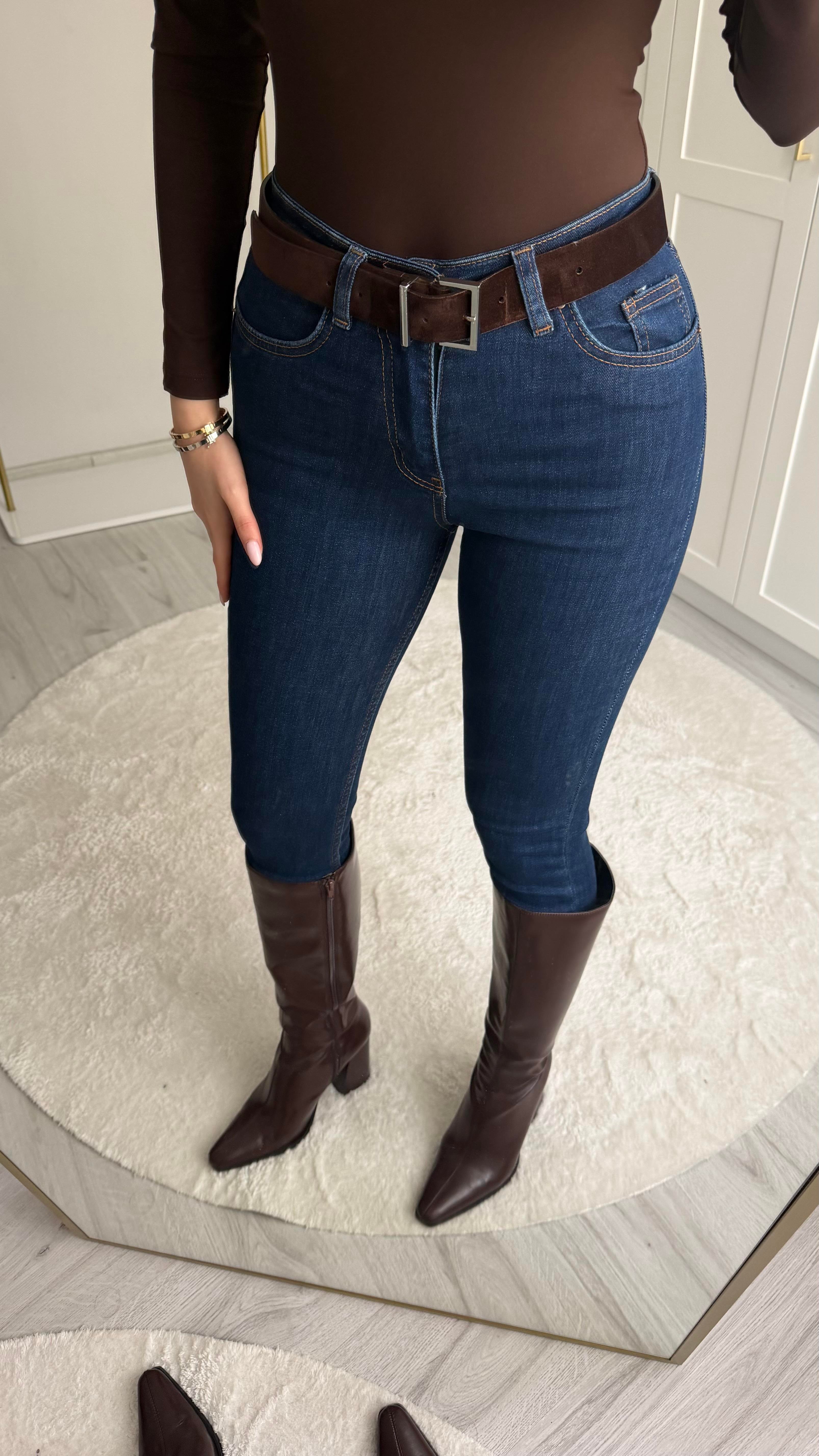 LACİVERT SKİNNY ALEX JEAN