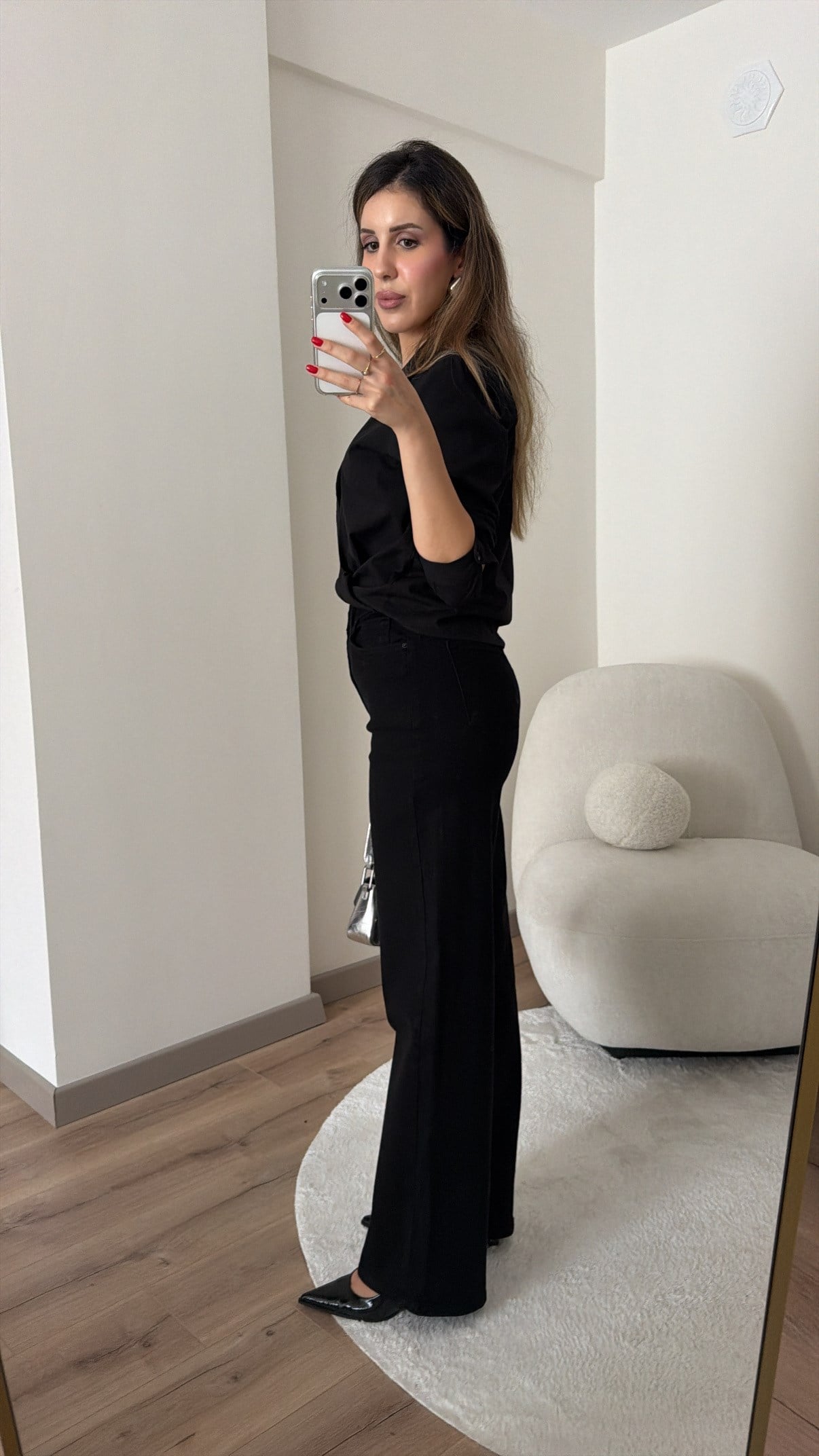 LİKRALI SİYAH JEAN KAPAK