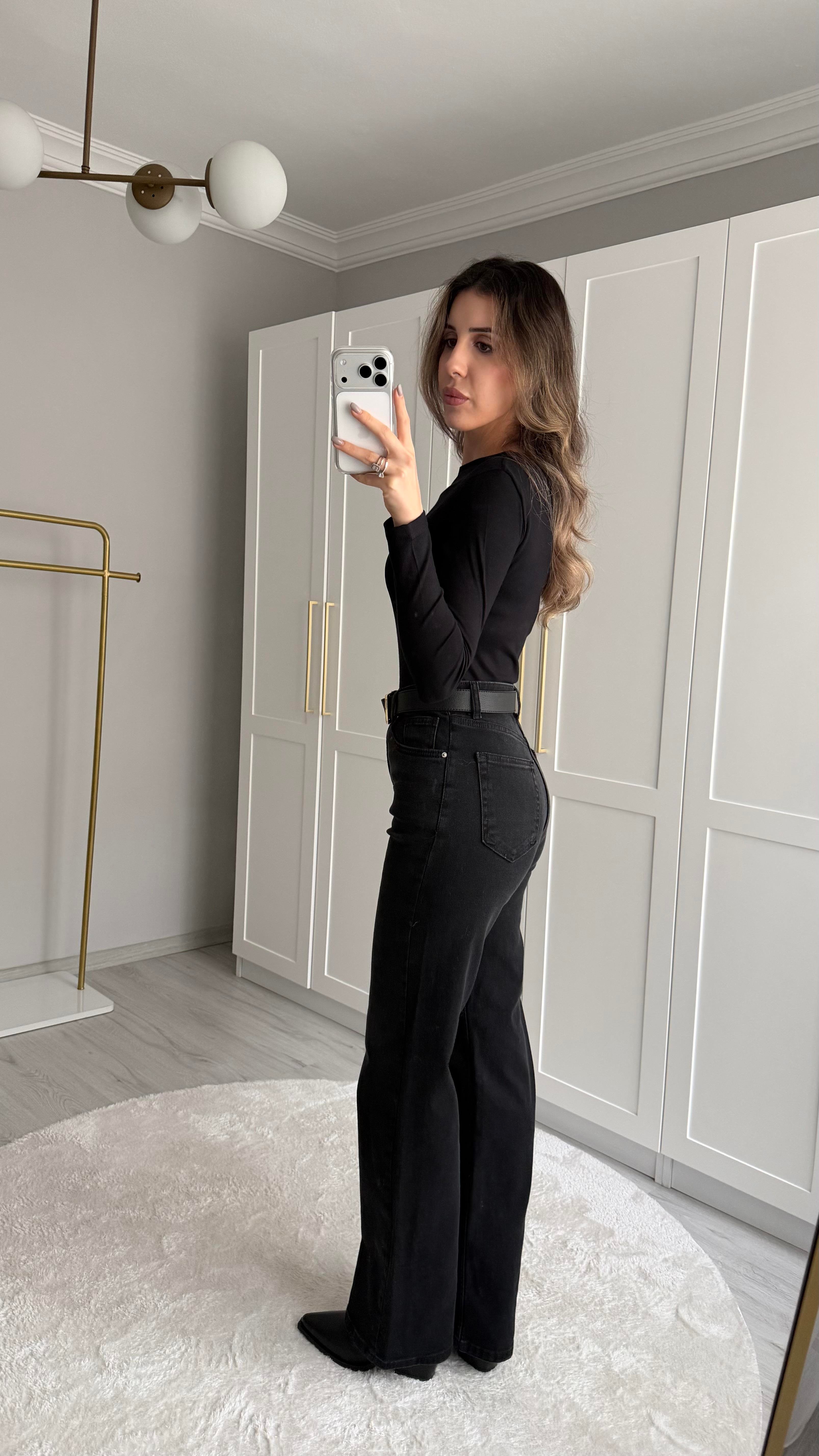 LİKRALI STRAİGHT FÜME JEAN