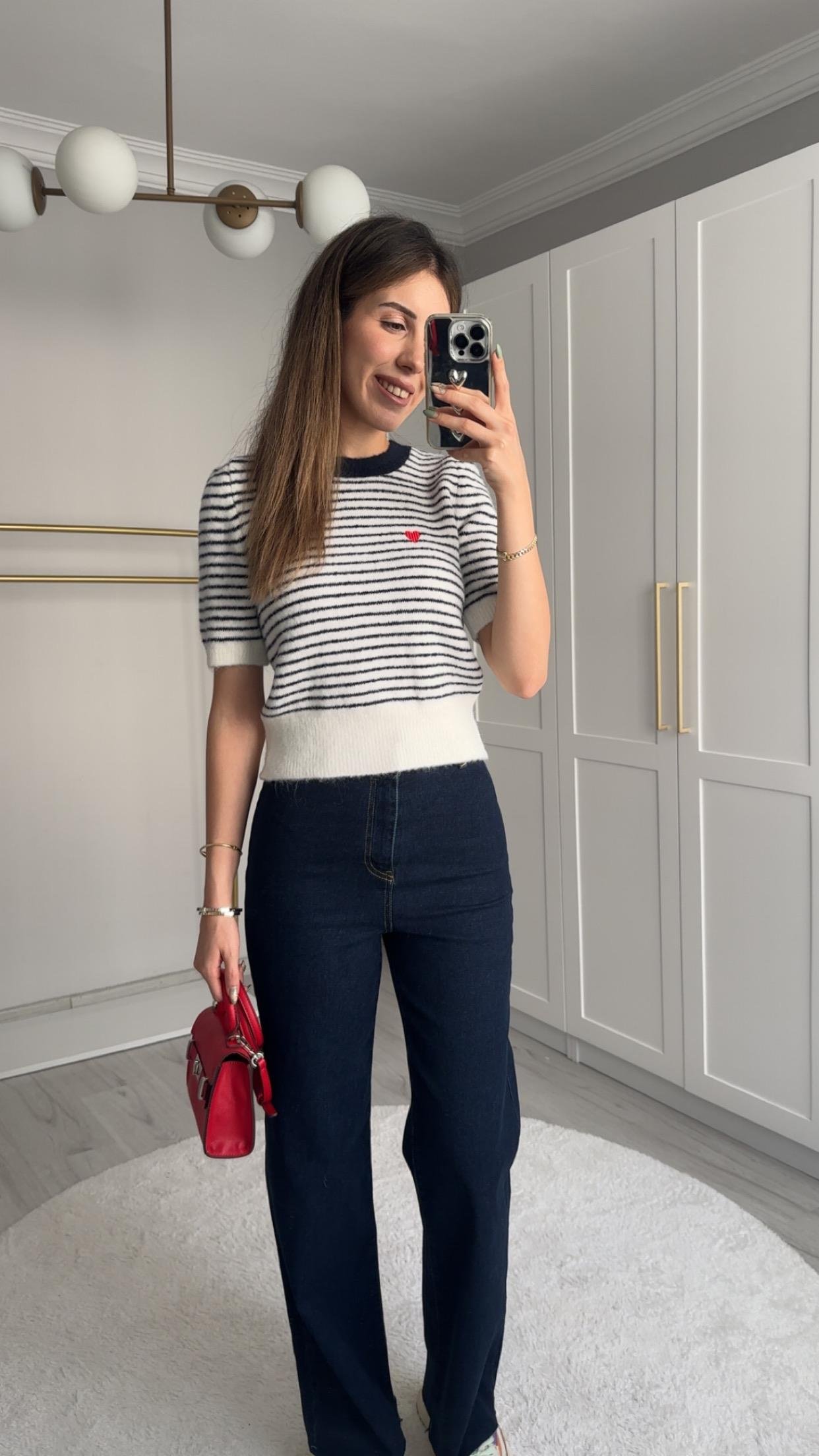 LİKRALI STRAİGHT KOYU LACİVERT JEAN