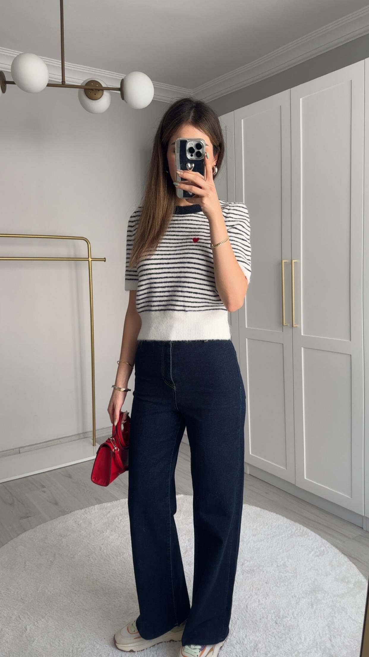 LİKRALI STRAİGHT KOYU LACİVERT JEAN