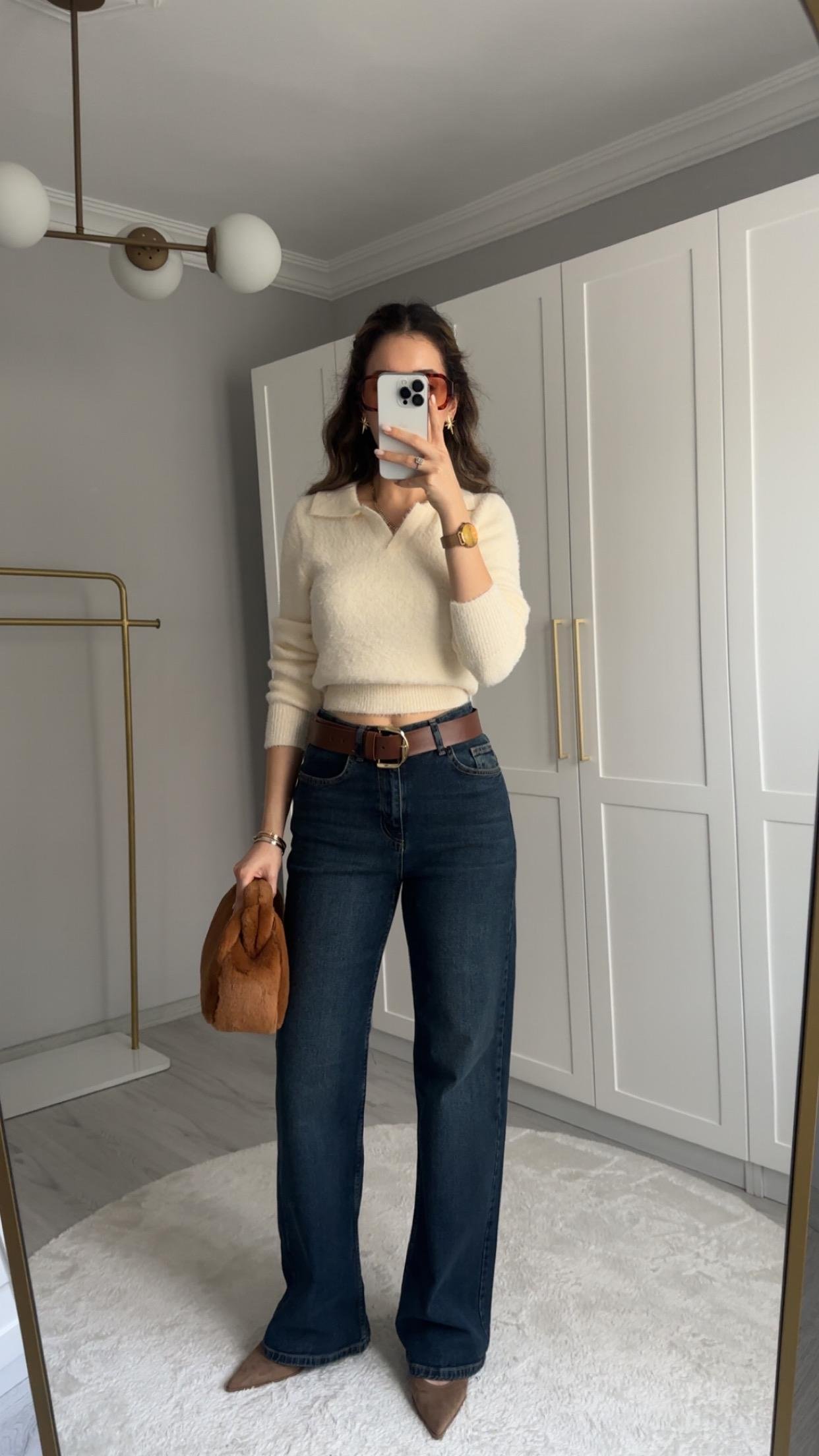 LİKRALI -YIKAMALI STRAİGHT LACİVERT JEAN