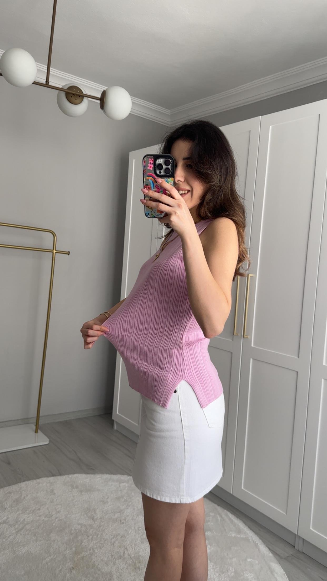LİLA FİTİLLİ TRİKO