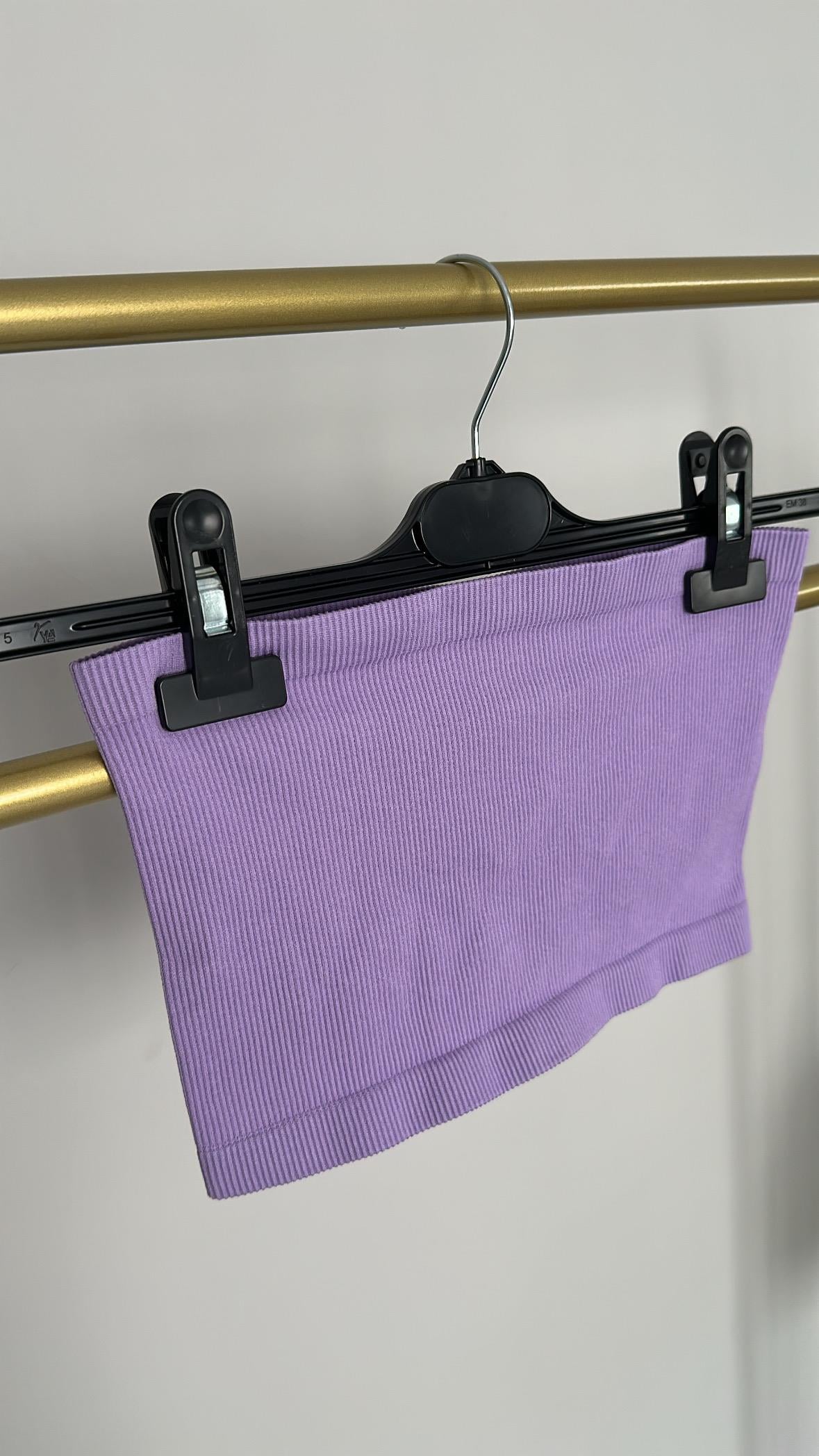 STRAPLEZ LİLA CROP