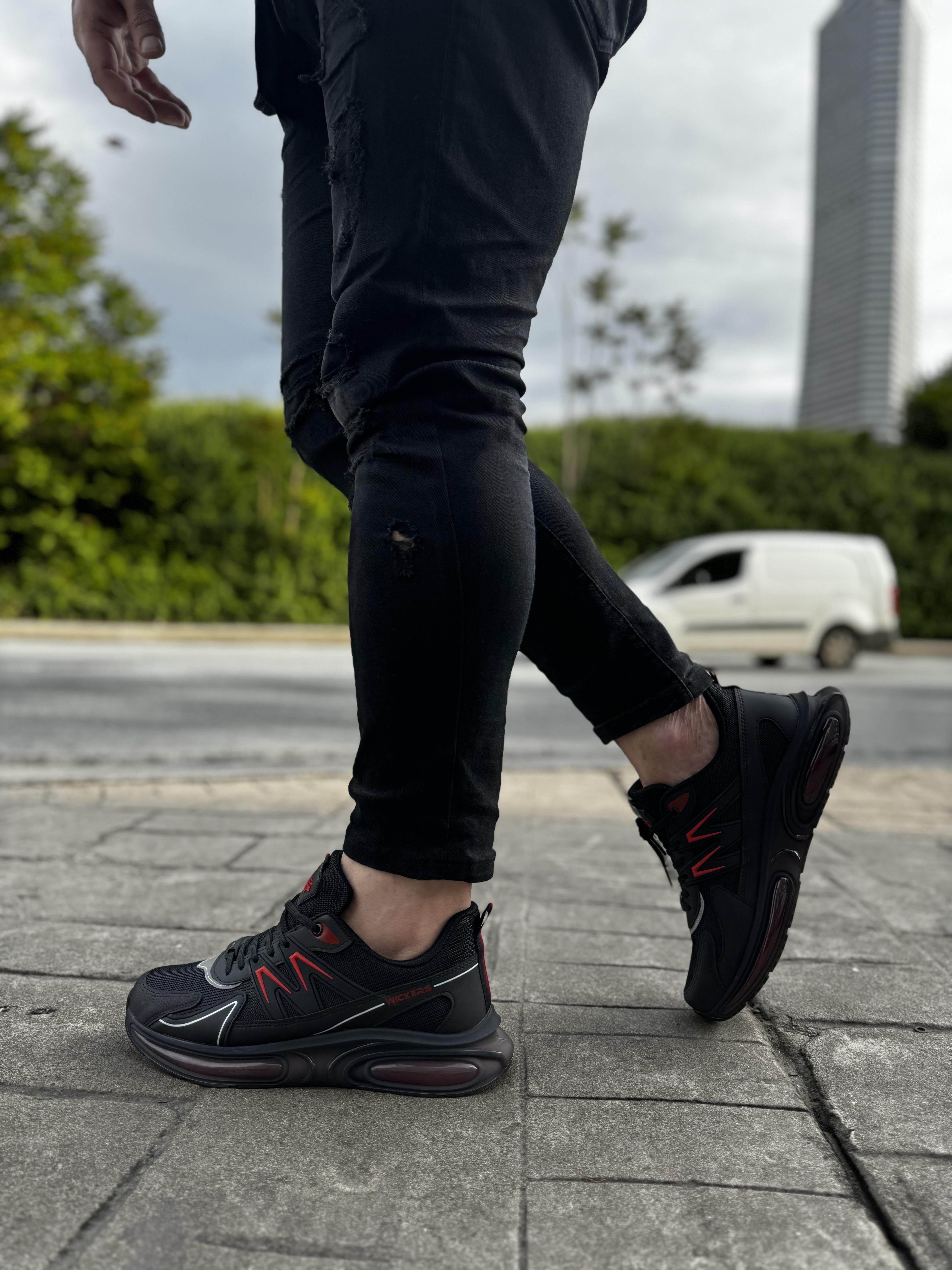 Ortopedik Taban Spor Ayakkabı Siyah