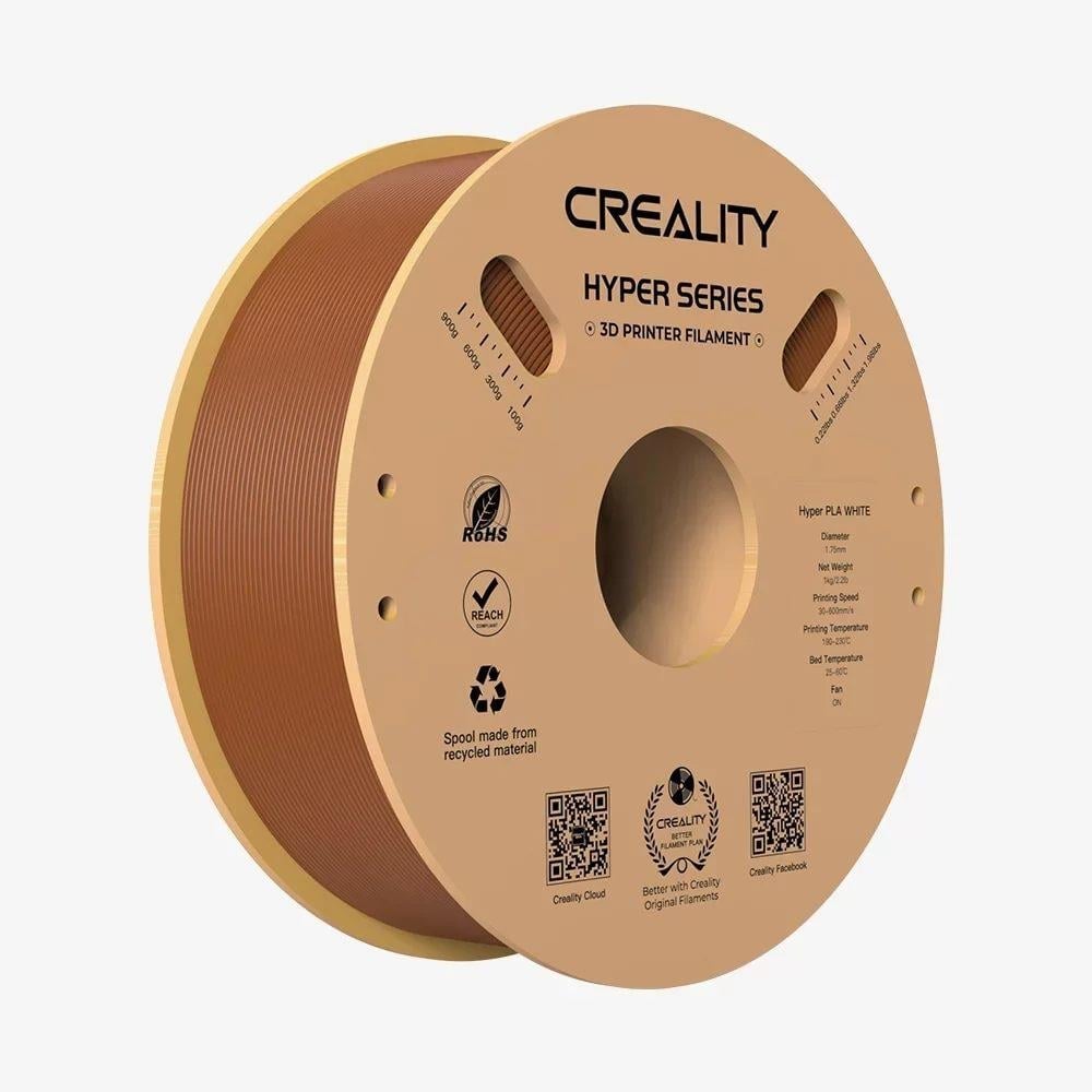 Creality Hyper PLA Kahverengi 3D Yazıcı Filament 1kg 1.75mm