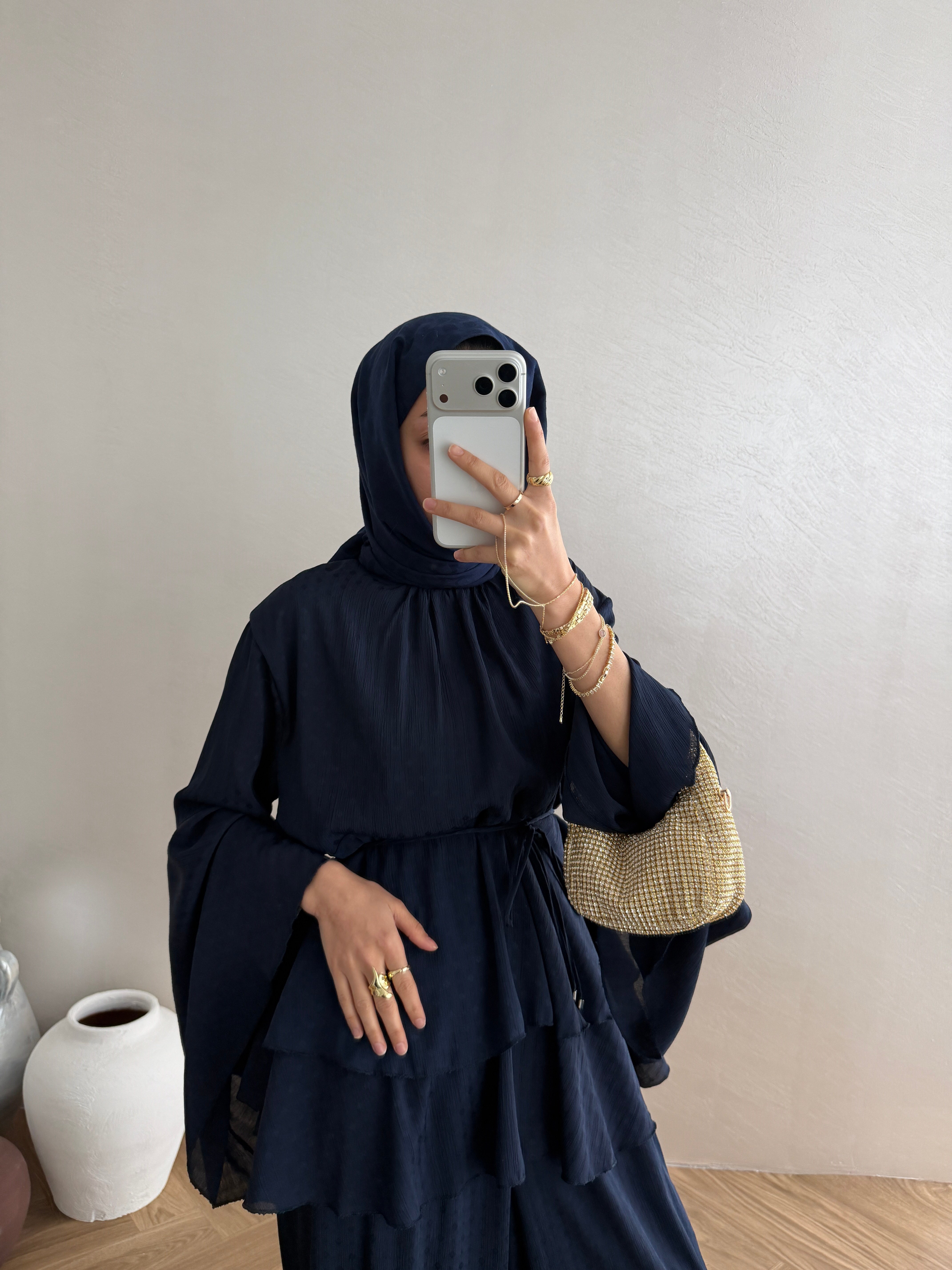 Lavia Krep Takım - Lacivert