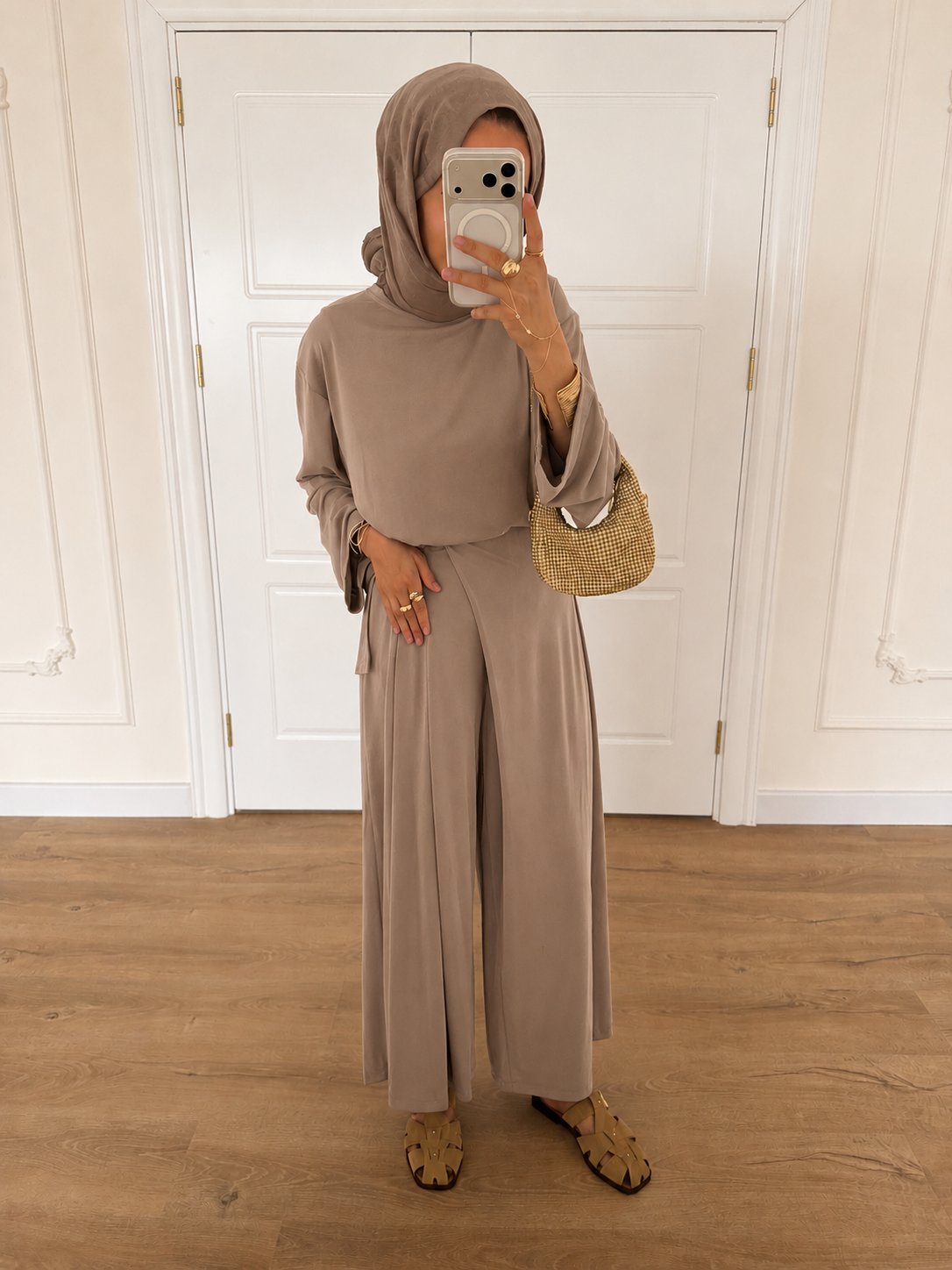 Oversize Oysho Takım - Sütlü Kahve