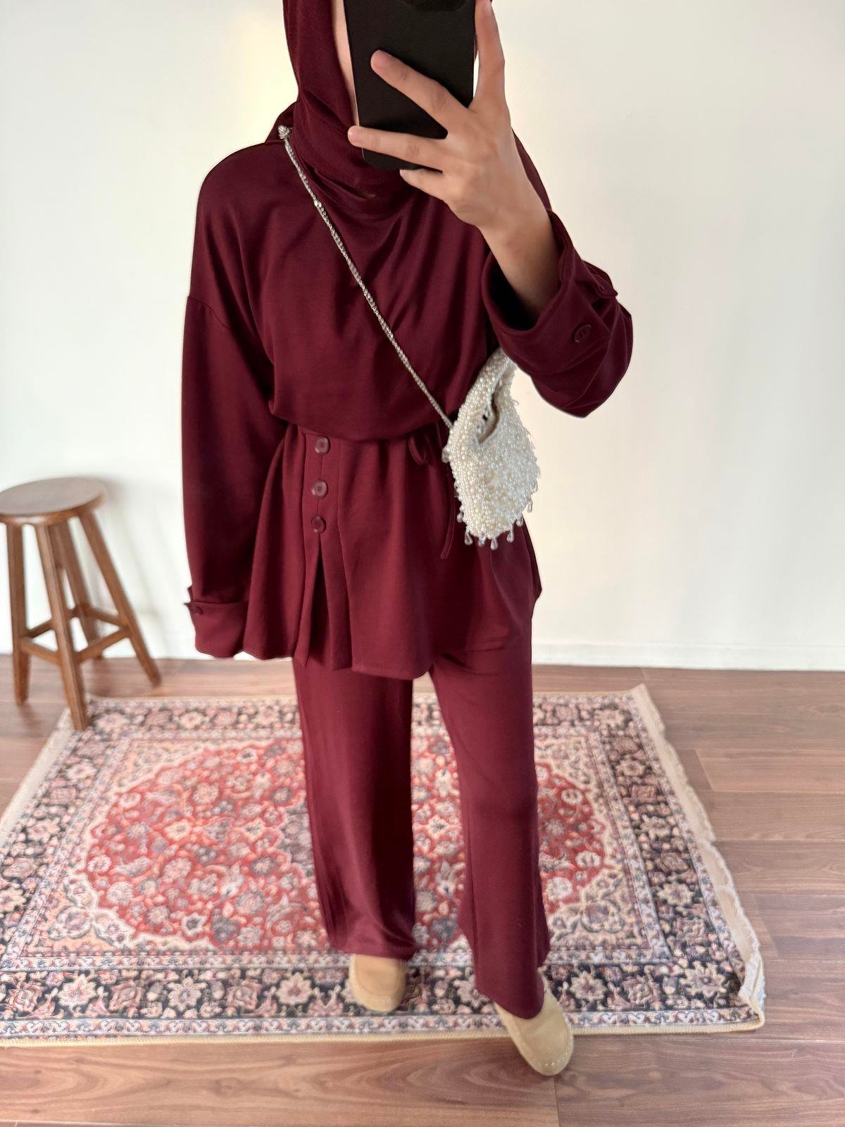 Oysho Takım - Bordo