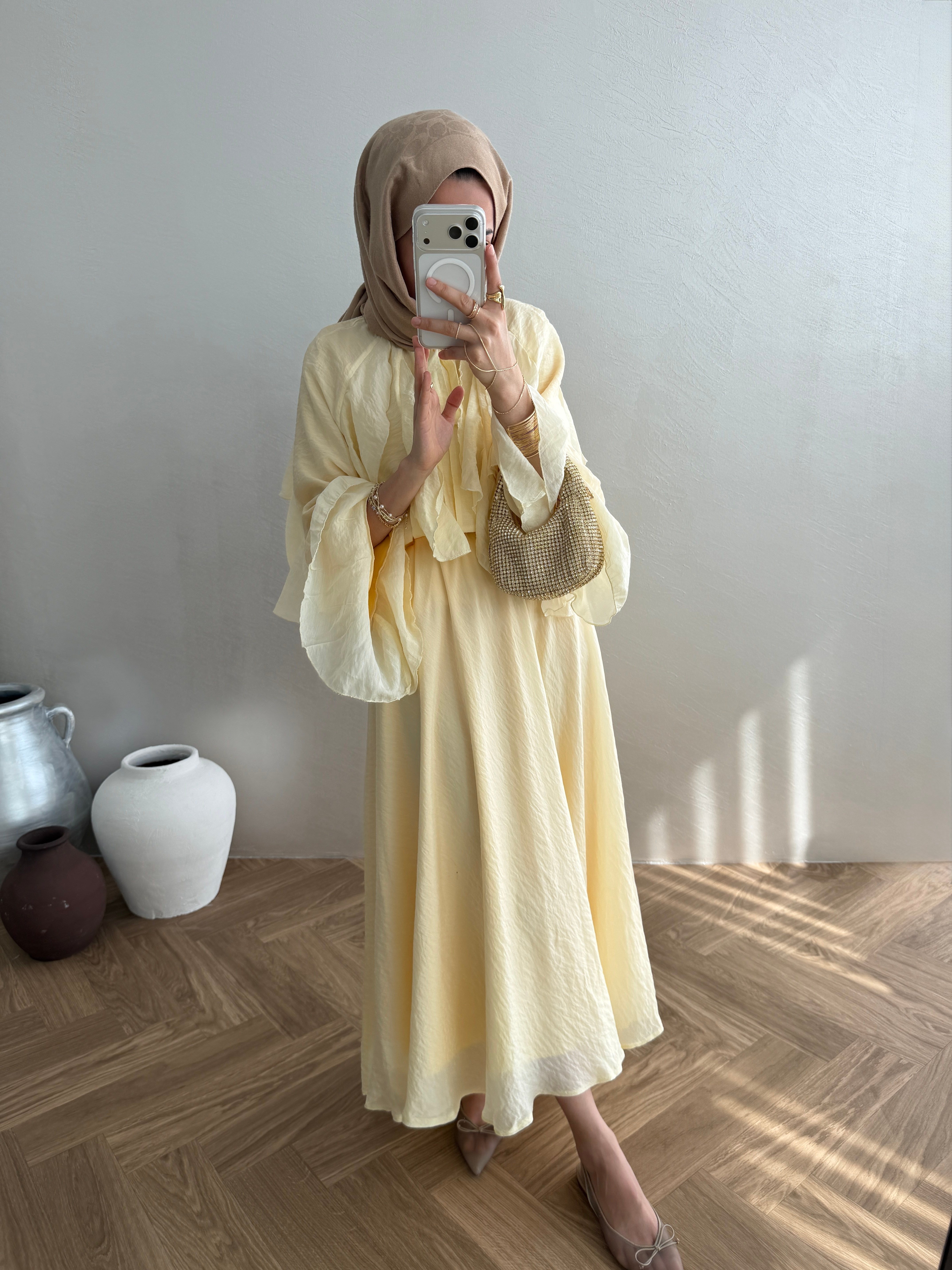 Vual Pamuklu Takım - Sarı