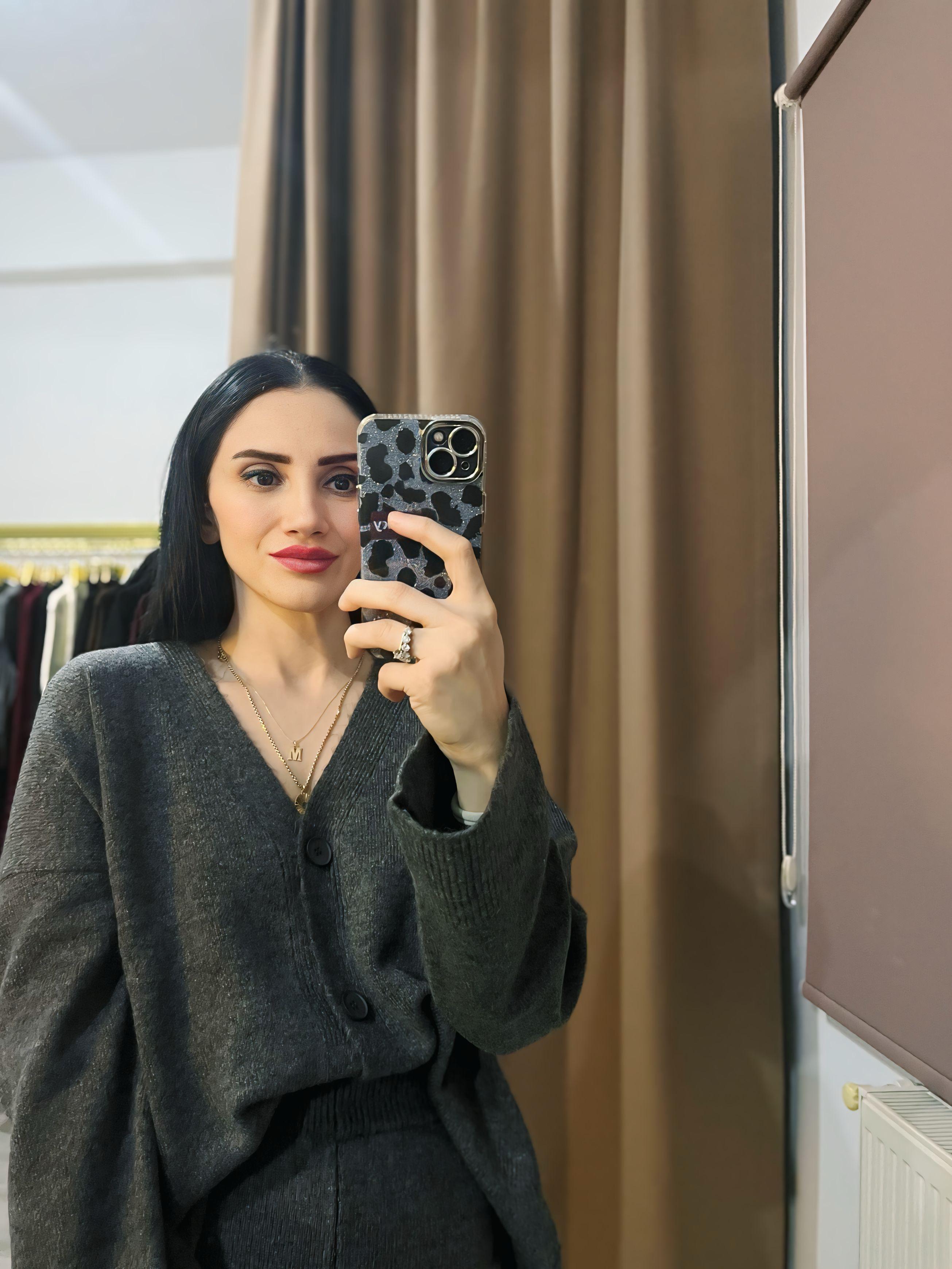 Antrasit Triko Hırka Takım