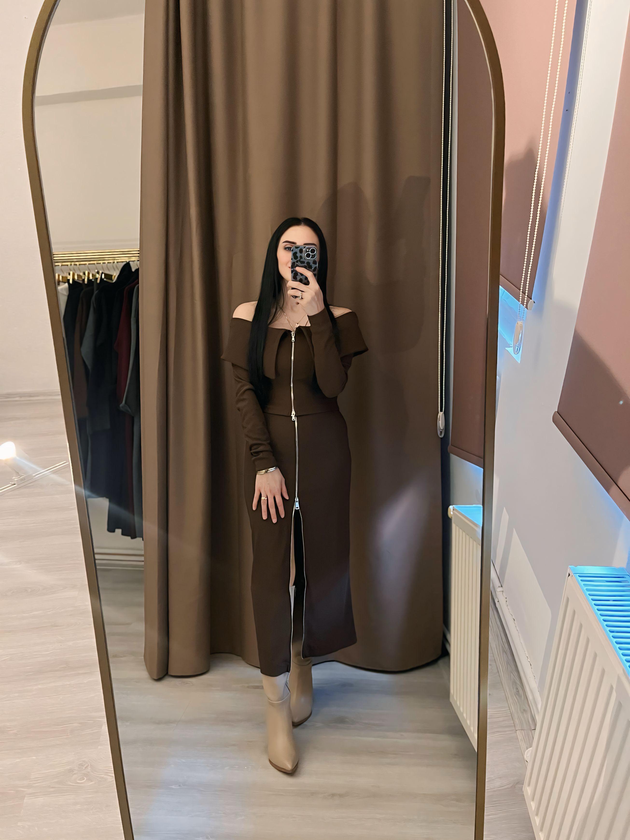 Madonna Yaka Fermuarlı 