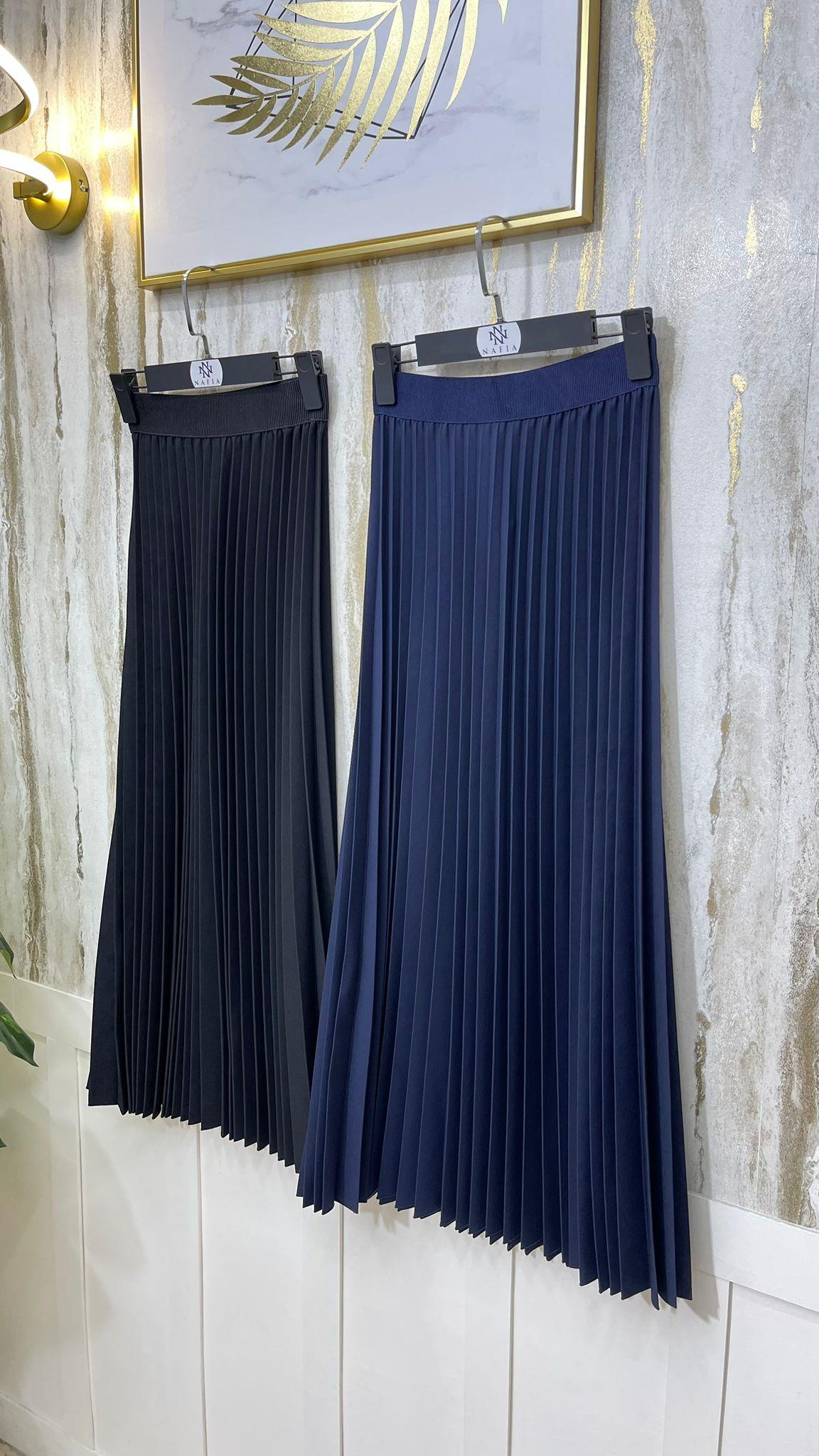 KREP PİLİSELİ ETEK 