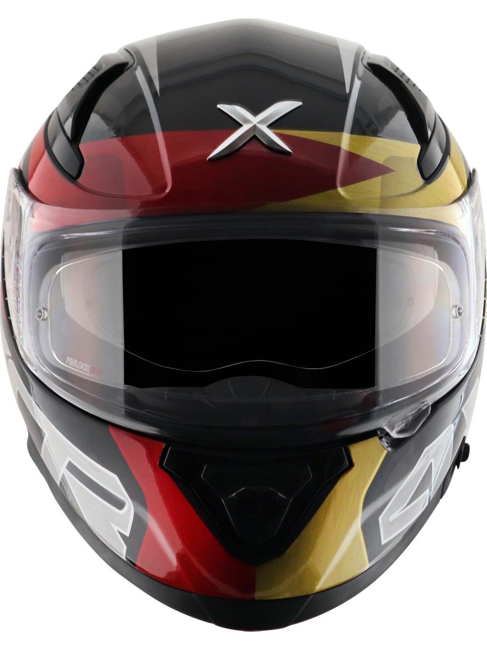 Axor Apex Chrometech Kask Kırmızı-Siyah
