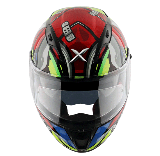 Axor Street Bobby Kask Kırmızı-Siyah
