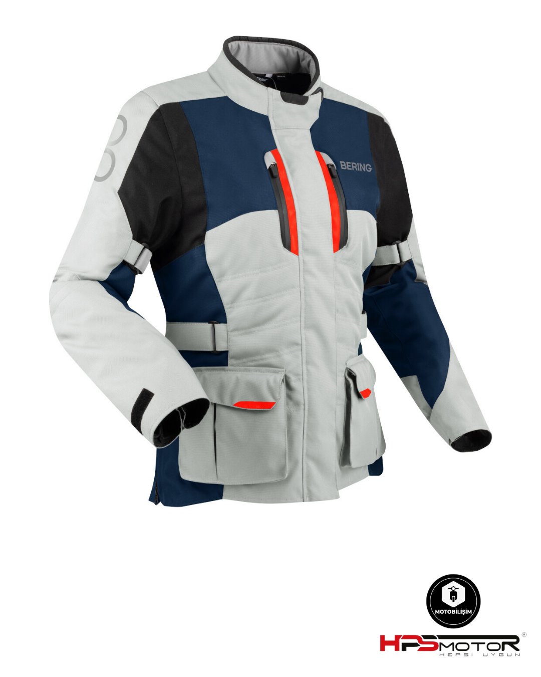 Bering Siberia Kadın Mont Gri