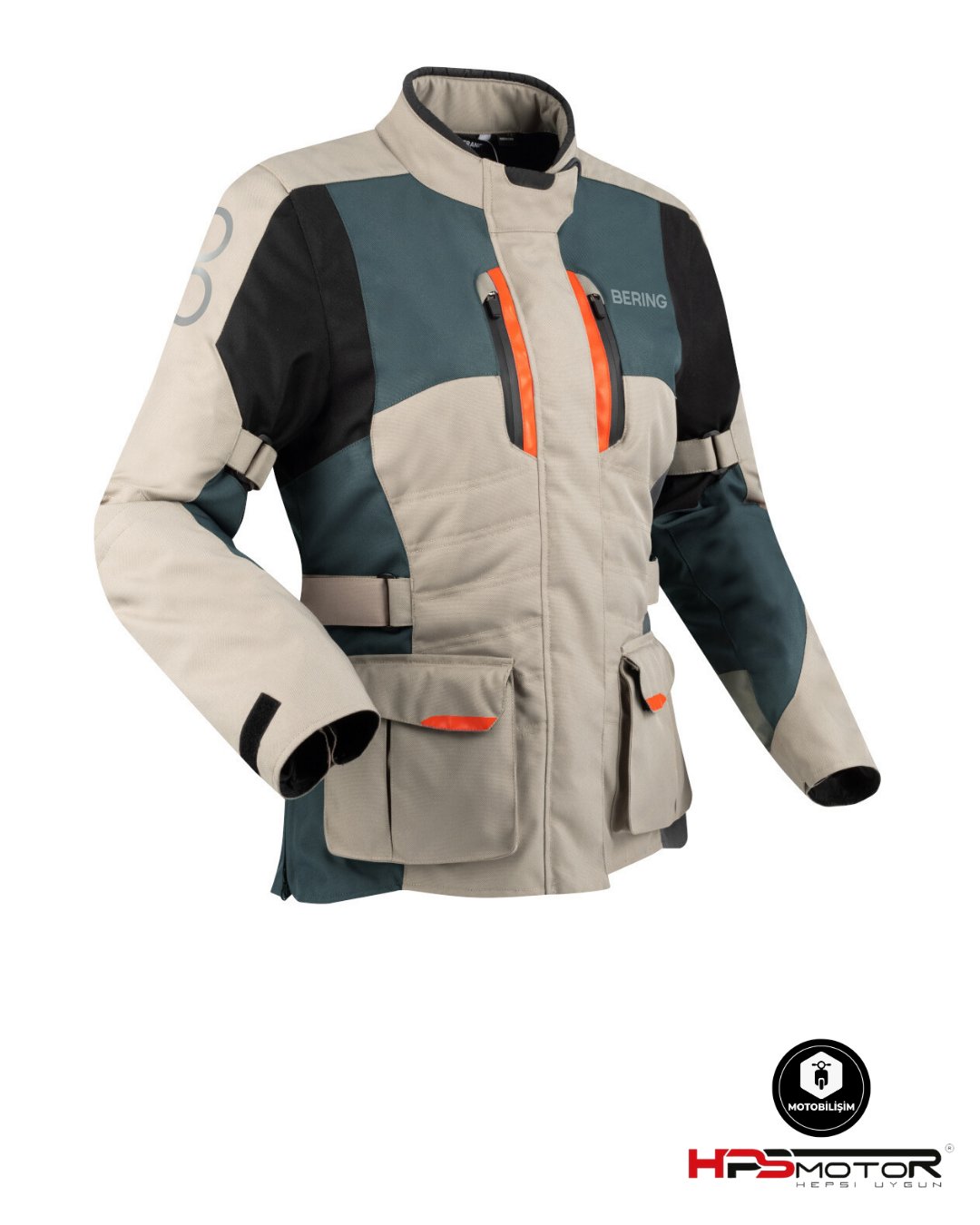 Bering Siberia Kadın Mont Krem