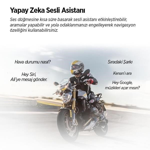 BLAISE GT1 Bluetooth Motosiklet Intercom Siyah
