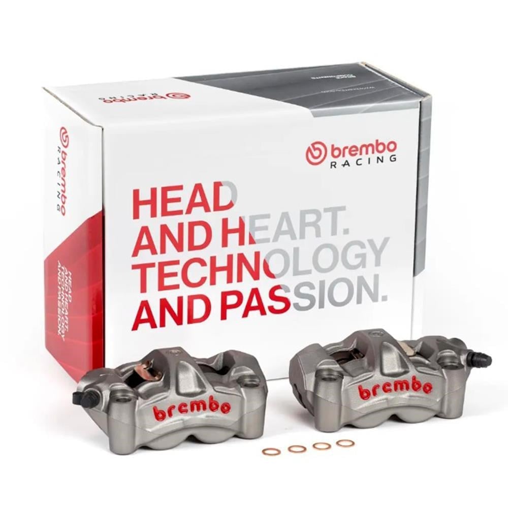 BREMBO M50 100 mm Motosiklet Ön Kaliper Kit (Sağ ve Sol) 220A88510