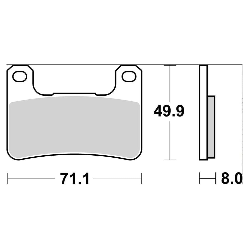 BREMBO Ön Fren Balatası KAWASAKI H2 ZX4RR Z900 Z1000 (379)07SU27SA