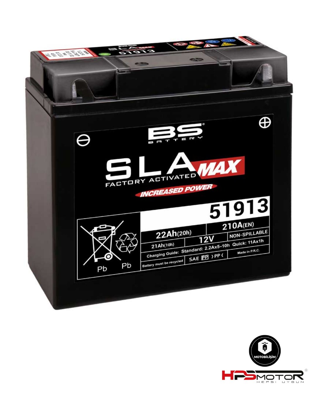 BS 51913 Sla Max Akü
