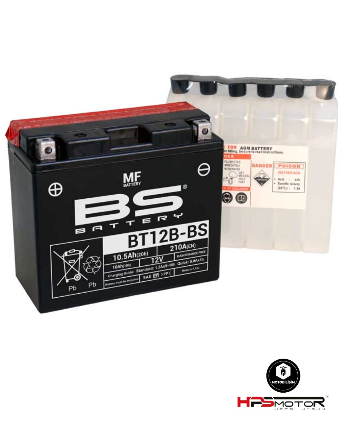 BS Akü BT12B-BS