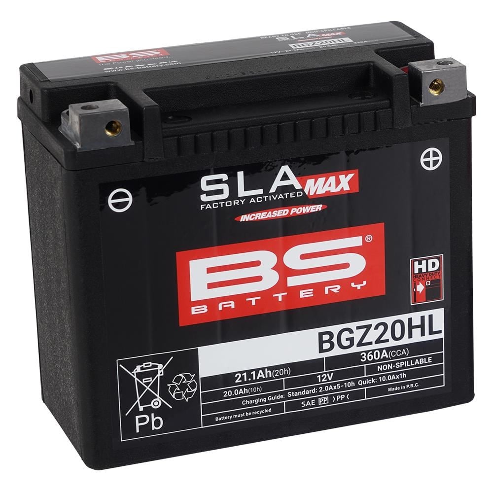 BS Battery BGZ20HL SLA MAX Motosiklet Aküsü 300939