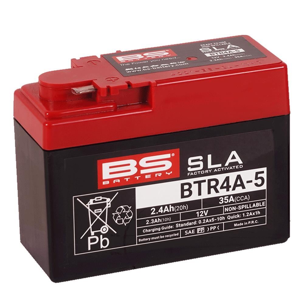BS BATTERY BTR4A-5 SLA Motosiklet Aküsü 300667