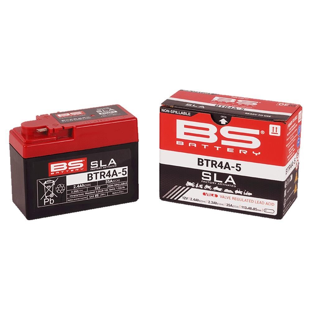 BS BATTERY BTR4A-5 SLA Motosiklet Aküsü 300667
