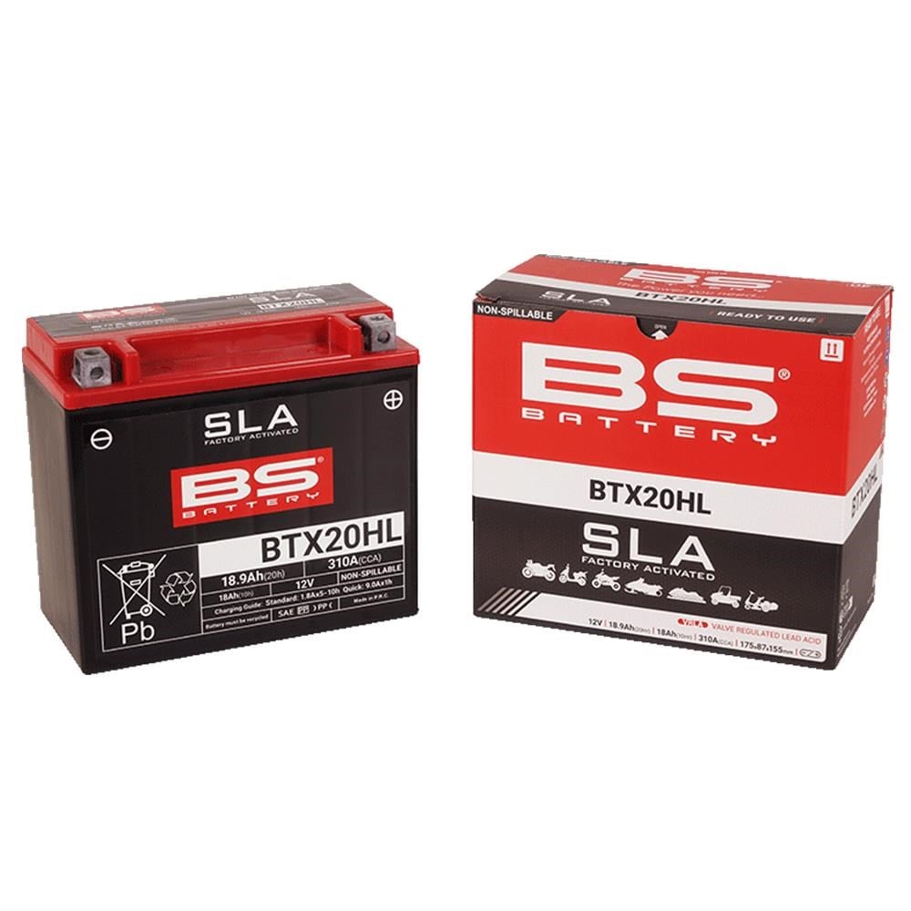 BS Battery BTX20H SLA Motosiklet Aküsü