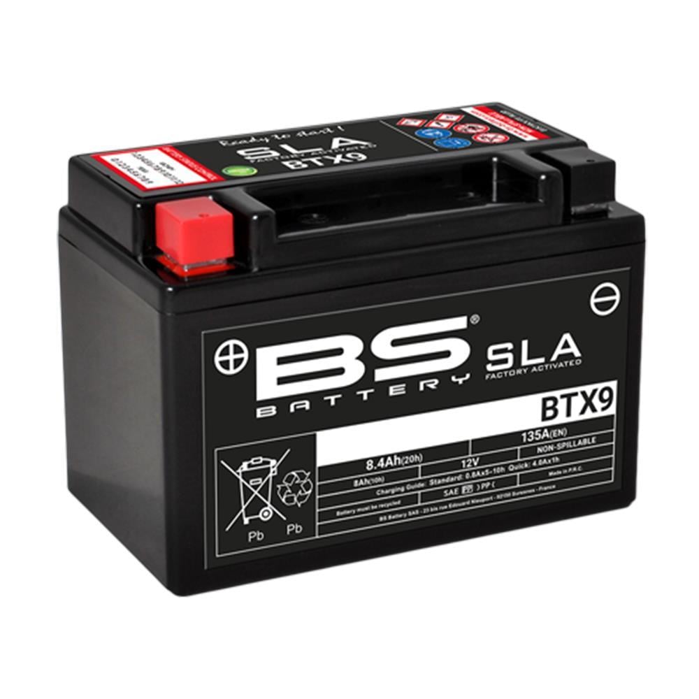 BS BATTERY BTX9 (SLA) Motosiklet Aküsü SLA Tipi