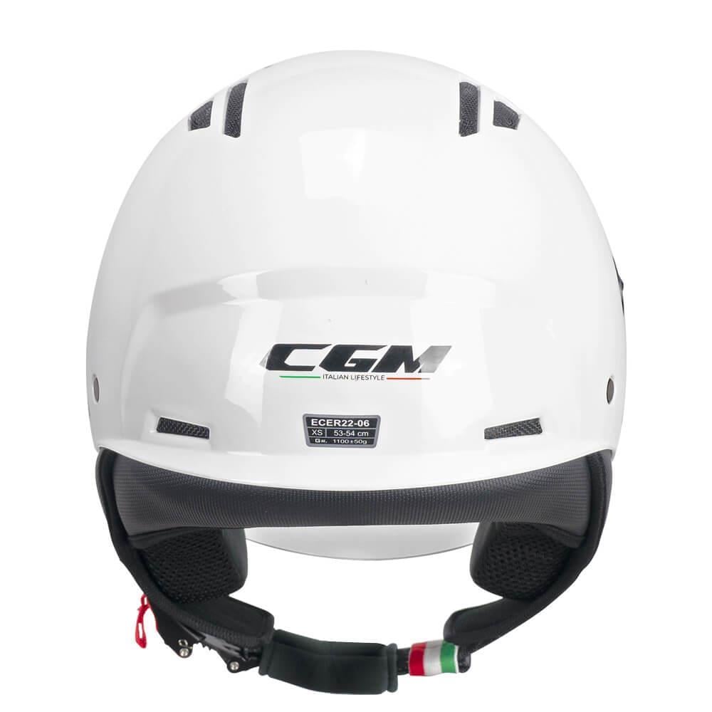 CGM 116A AIR Açık Kask BEYAZ Uzun Vizör+Güneş Vizörlü -2XL