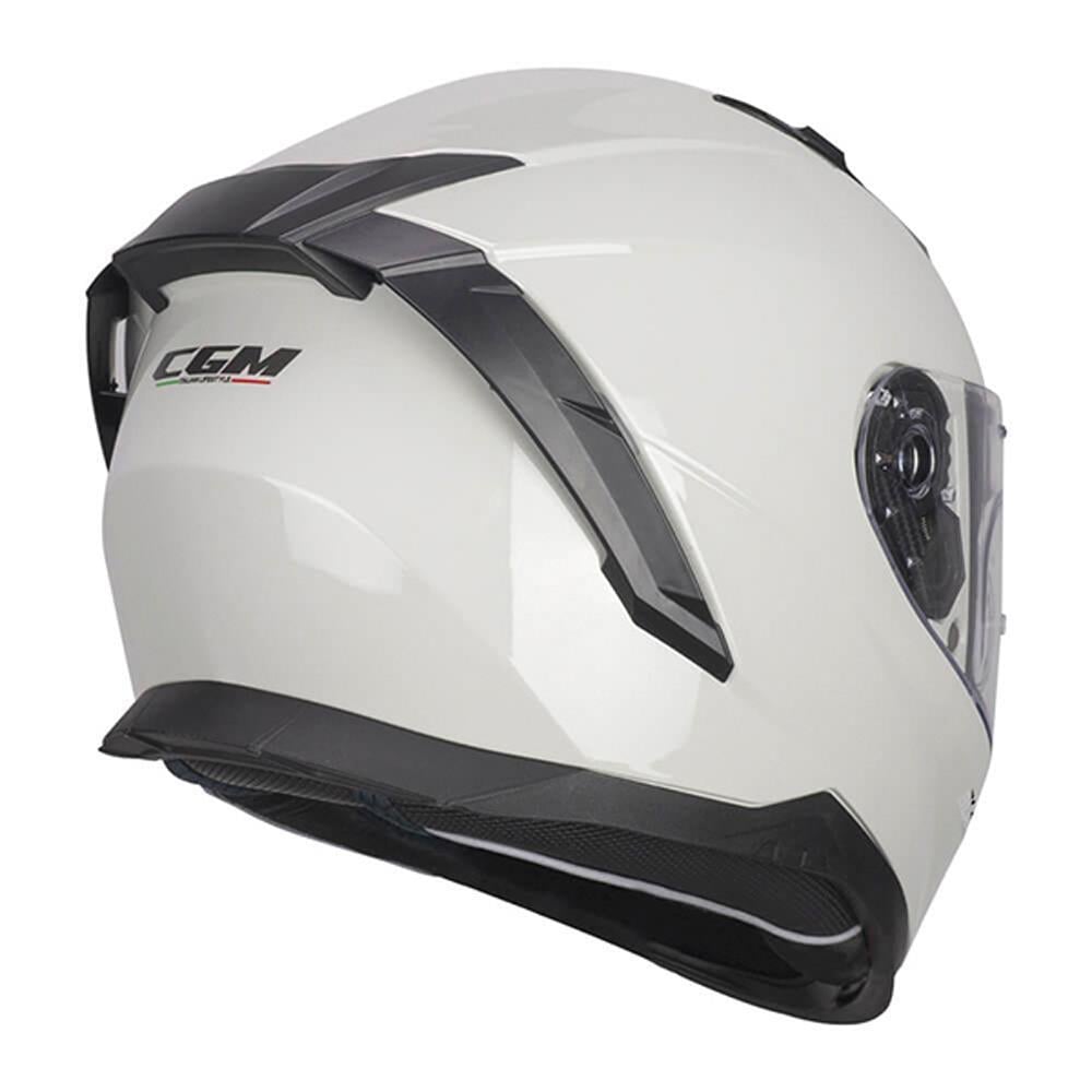 CGM 311A BLAST MONO KAPALI MOTOSİKLET KASKI Beyaz / M