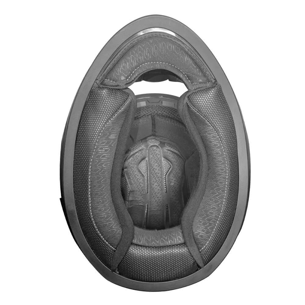 CGM 330A RIOT Sport Kapalı Kask Spoyler Beyaz -L