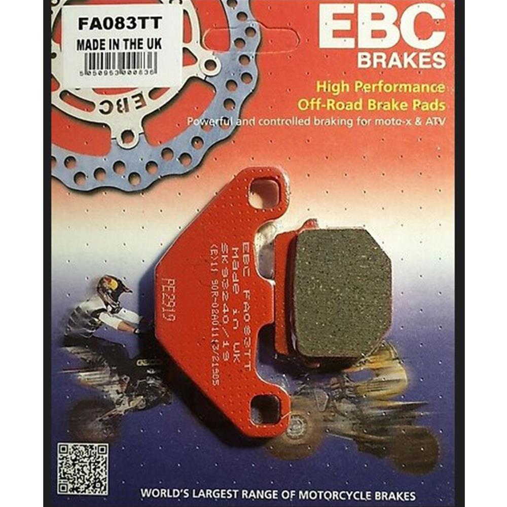 EBC FA083/2TT SUZUKI AN125 06-08 , APRILIA SCARABEO 50 ÖN FREN BALATASI