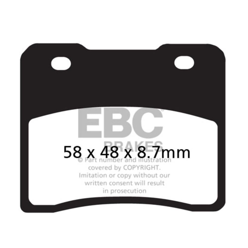 EBC FA102 SUZUKI RG250 , GSX400 ÖN FREN BALATASI