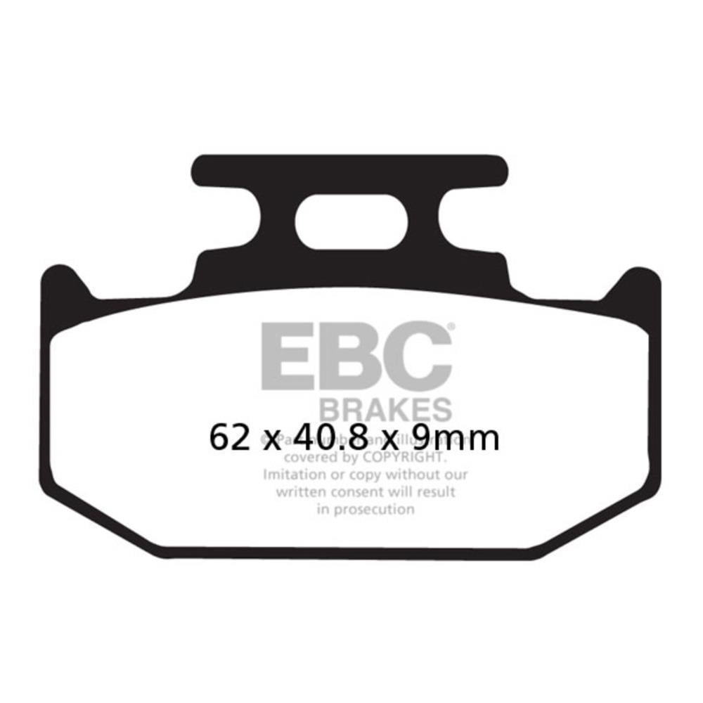 EBC FA152TT YAMAHA MT125/R125 19-21 , KAWASAKI KLX250 ARKA FREN BALATASI