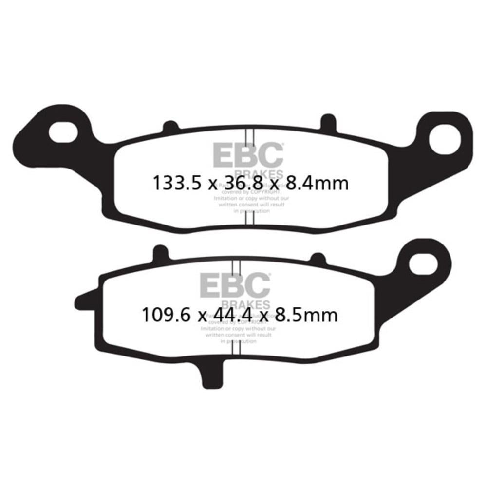 EBC FA231HH DUCATI SCRABMLER 800/1100 , TRIUMPH STREET TRIPLE 765 17-20 SINTER ARKA