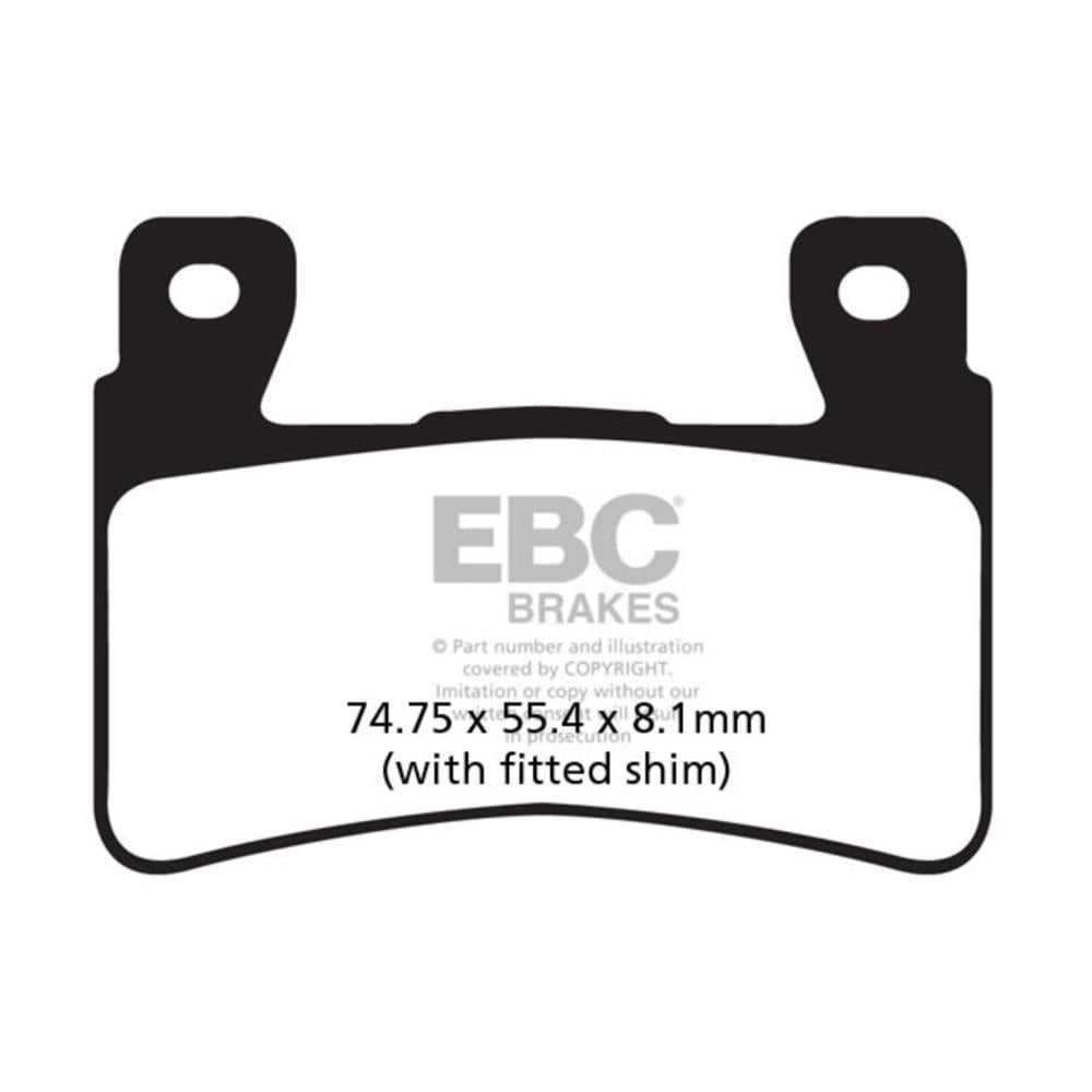 EBC FA265HH HONDA CBR900 , VTR1000 SİNTER ÖN FREN BALATASI