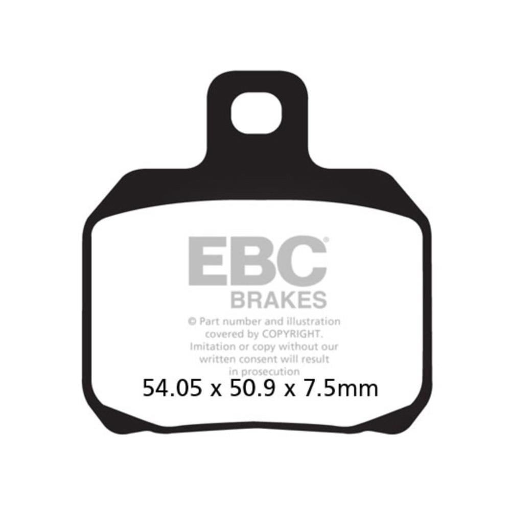 EBC FA266V DUCATI 749,848, MONSTER ARKA FREN BALATASI