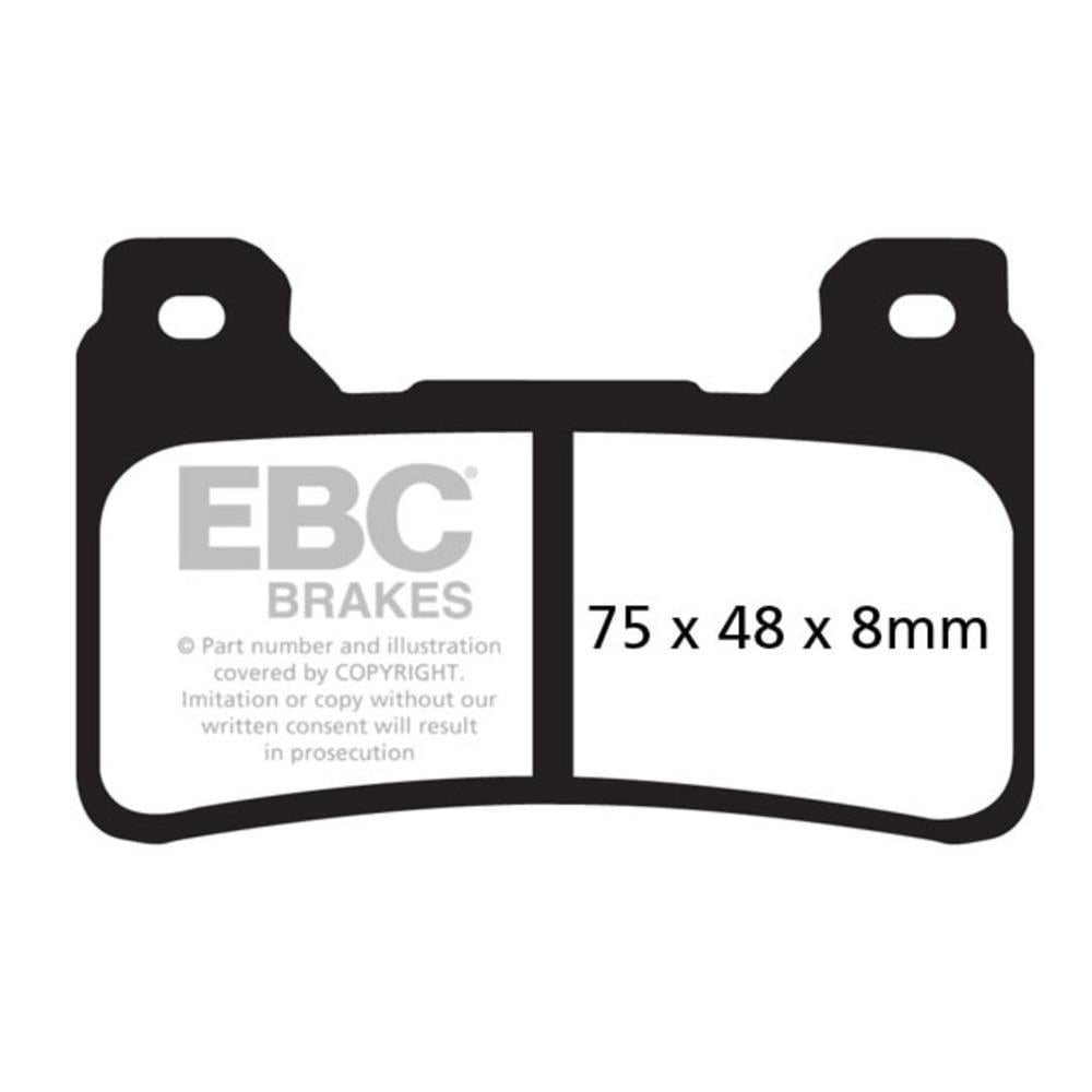 EBC FA390HH HONDA CBR600RR/1000RR 05-16,CB1000 09-15 , VFR800F 14-18 SINTER ÖN FREN