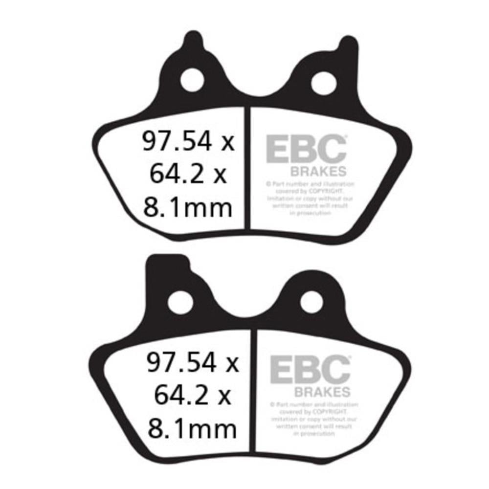 EBC FA400V HARLEY DAVIDSON 03-11 ÖN ARKA YARI SINTER FREN BALATASI
