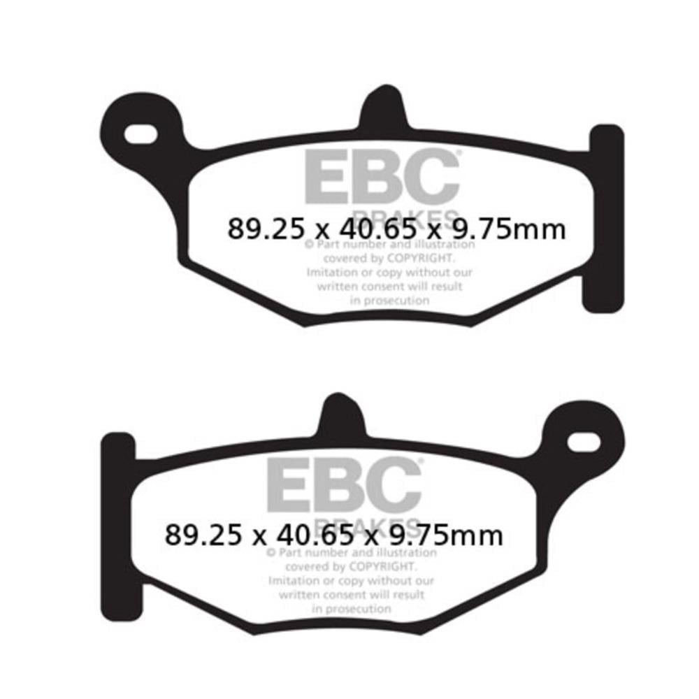 EBC FA419HH SUZUKI GSXR1000/1300 HAYABUSA , DL 1050 VSTROM SINTER ARKA FREN BALATAS