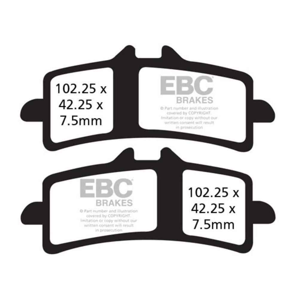 EBC FA447HH DUCATI DIAVEL, HONDA CBR1000RR , KAWASAKI ZX10R,GSXR1000 SINTER ÖN FREN